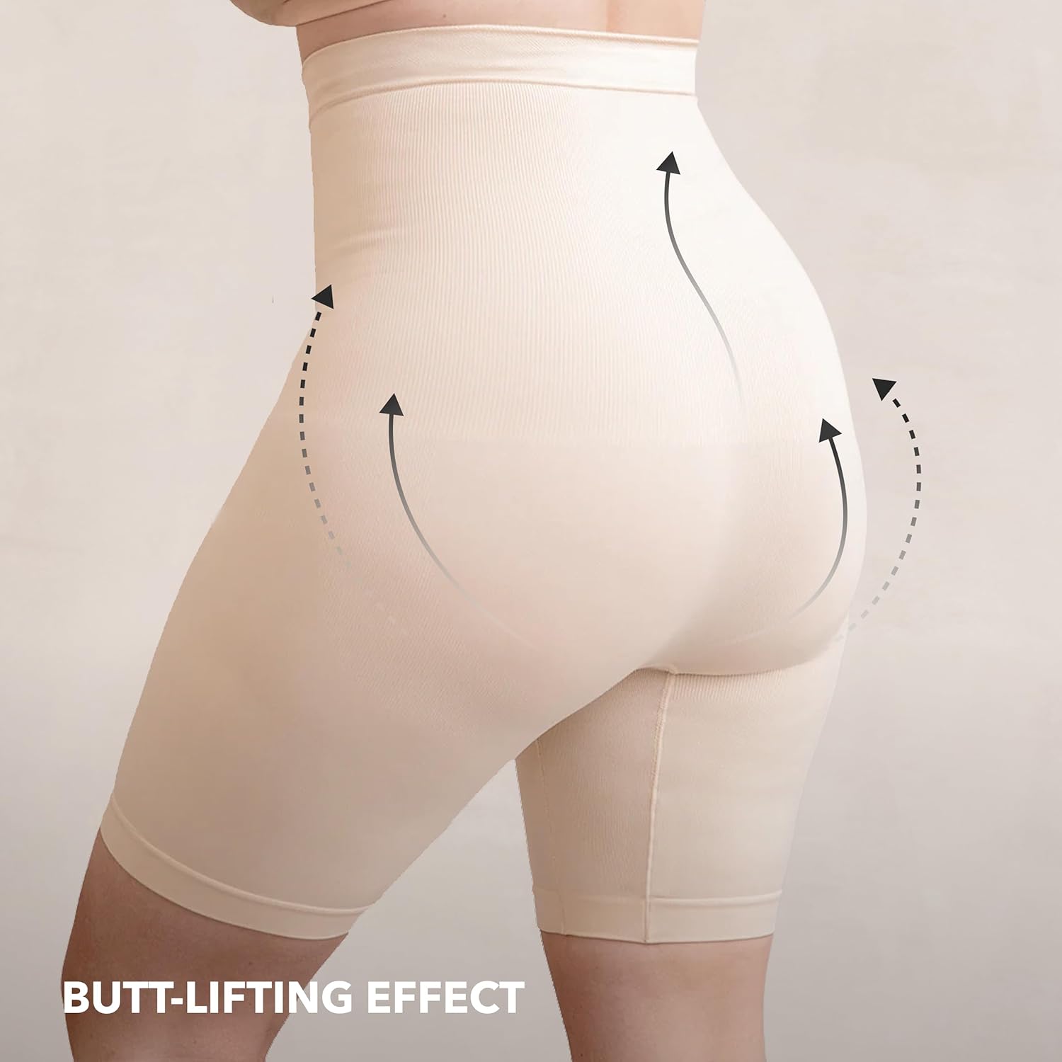 SHAPERMINT Shapewear for Women - High-Waisted Shapewear Tummy Control Shorts, Thigh Slimmer, Underwear for Women - Image 3