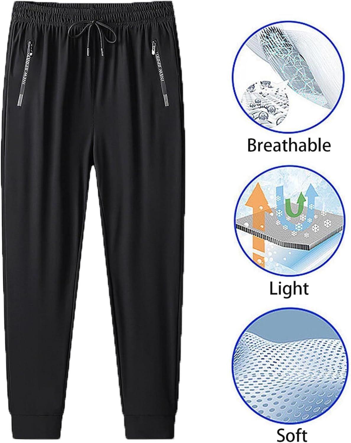 Comfys Fit StretchActive - Women's Ultra Stretch Ice Silk Quick Drying Comfort Casual Pants Over 50