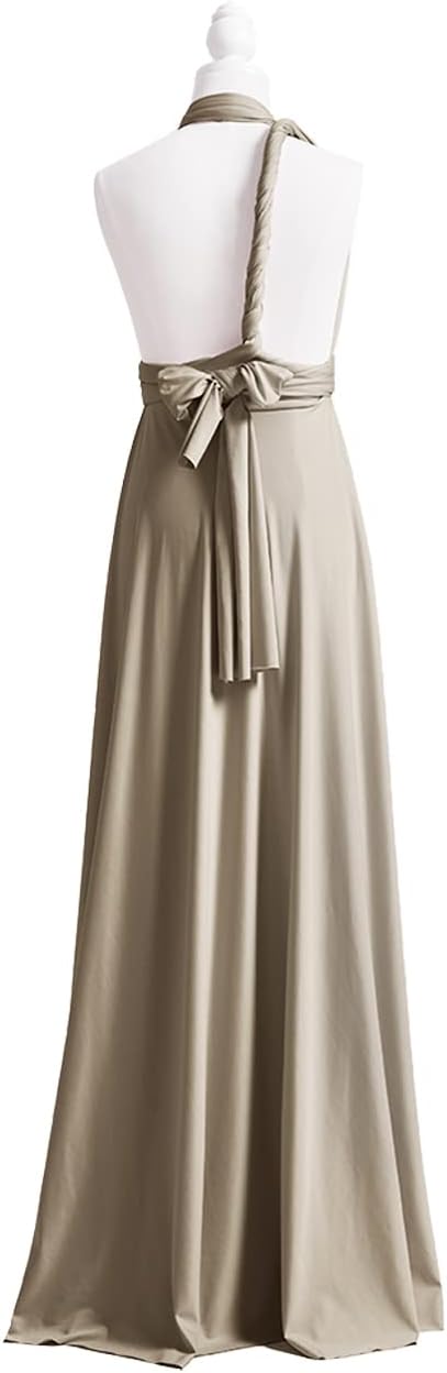 72styles Infinity Dress with Bandeau, Convertible Bridesmaid Dress, Long, Plus Size, Multi-Way Dress, Twist Wrap Dress - Image 4