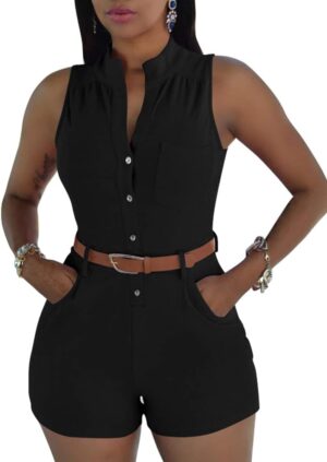 XXTAXN Women’s Sexy V Neck Ro...