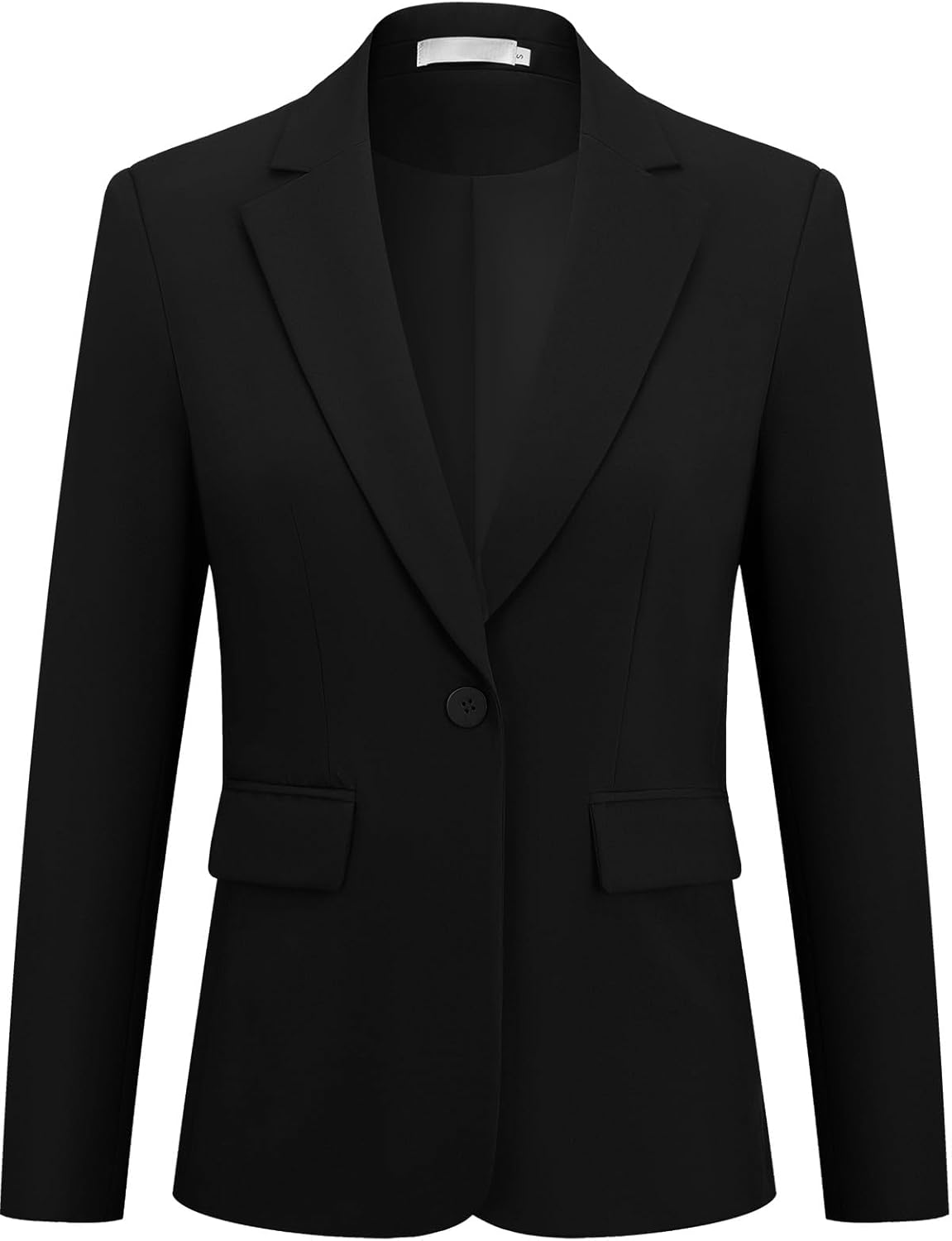 Kelyaa Womens One Button Blazer Casual Open Front Long Sleeve Suit Jackets Business Work Office Blazers - Image 5