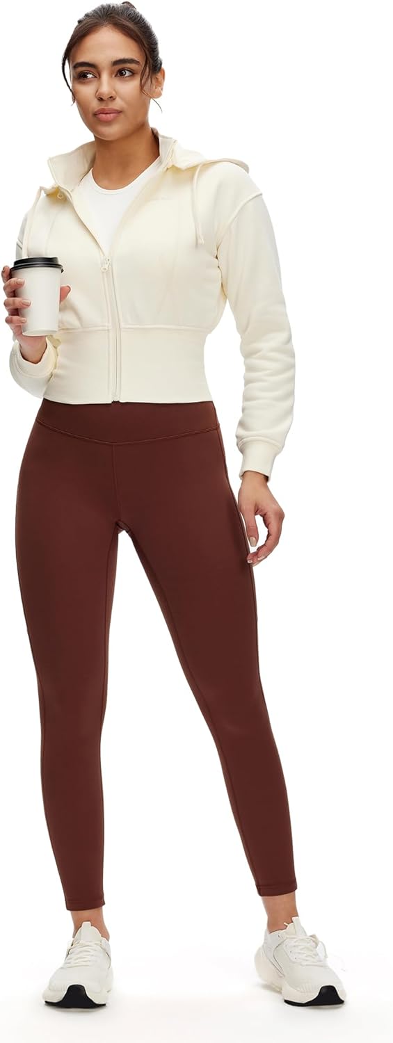 NANJI High Waisted Leggings with Pockets for Women - Buttery Soft, Stretch Yoga Pants, Squat Proof Casual Workout Leggings - Image 2