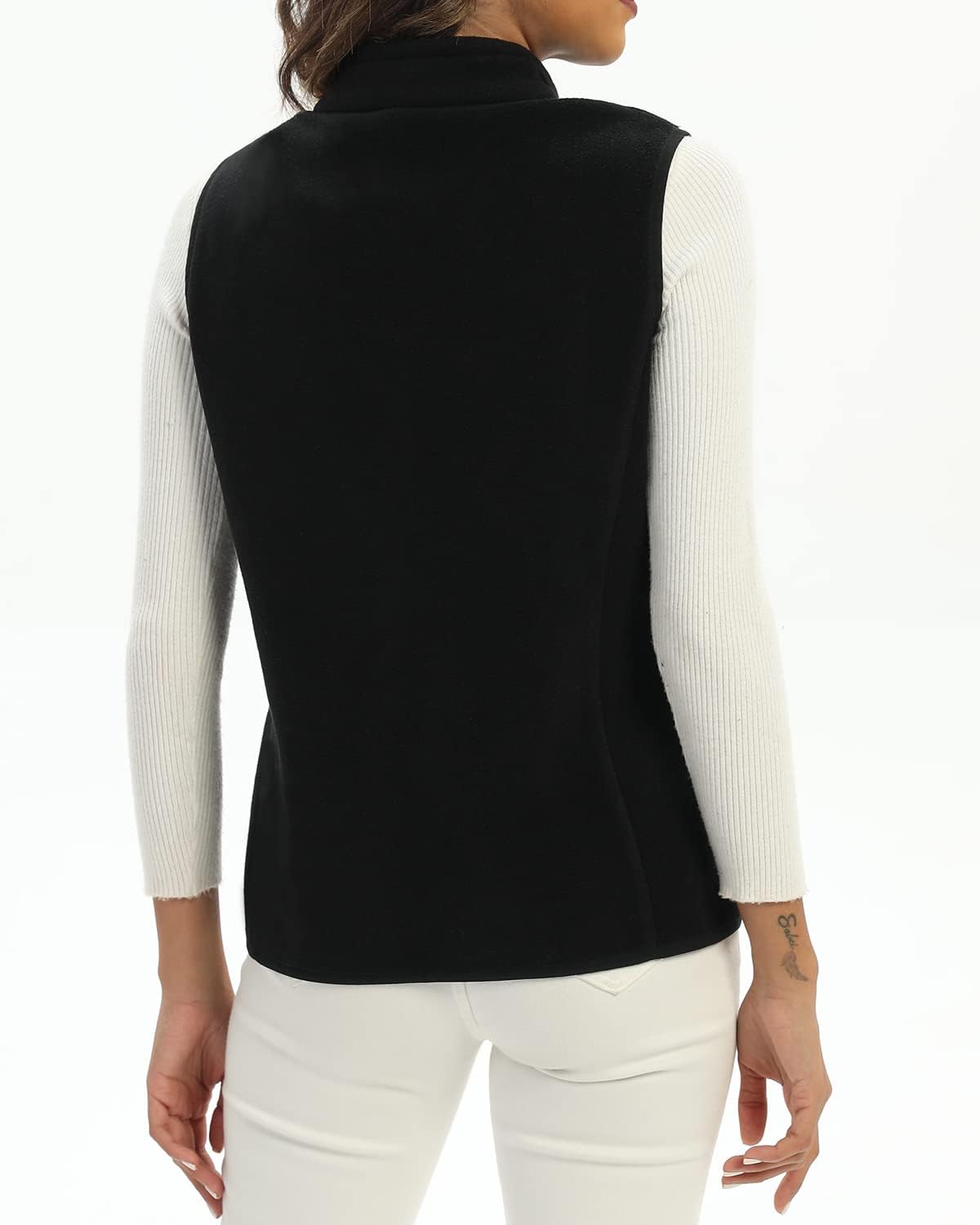 Xeoxarel Women's Fleece Vest with 6 Pockets (XS-2XL) - Image 6