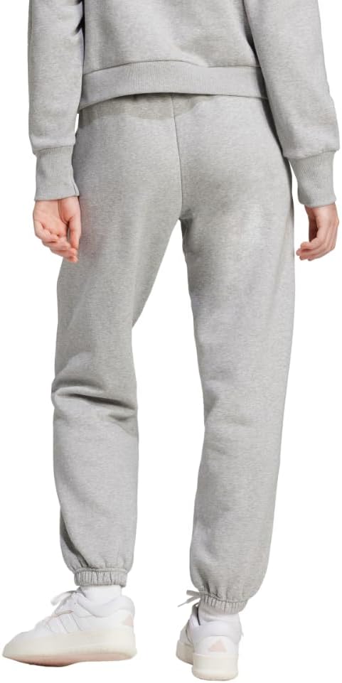 adidas Womens All Season Fleece Sweatpants Casual - Brown - Image 3