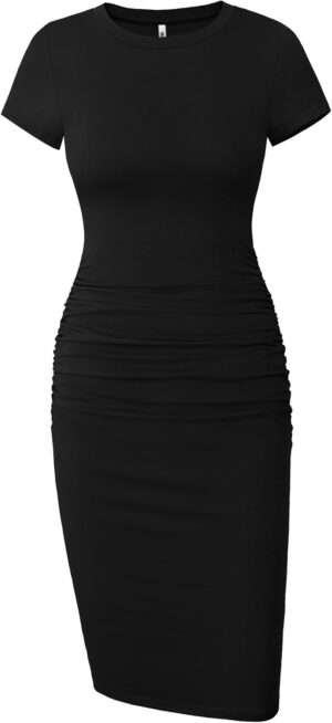 Missufe Women’s Short Sleeve ...