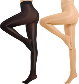 MANZI 2 Pairs Run Resistant Sheer T...
