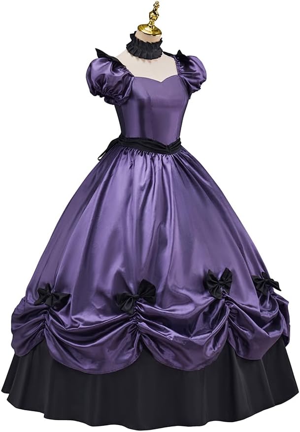 Gothic Southern Belle Victorian Dress Marie Antoinette Wedding Dress Ball Gown Rococo Masquerade Prom Dress - Image 3