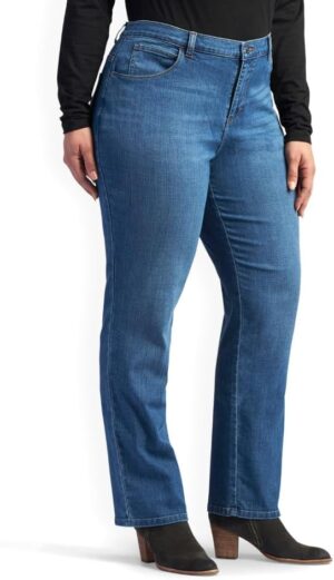 Lee Women’s Plus Size Relaxed...