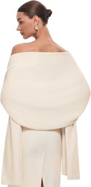 PULI Women’s Pashmina Shawl W...