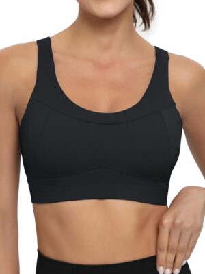 RUNNING GIRL High Impact Sports Bra...