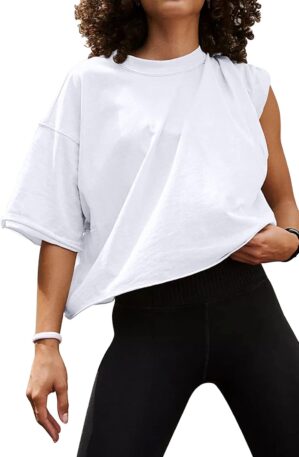 Women’s Oversize Workout Crop...