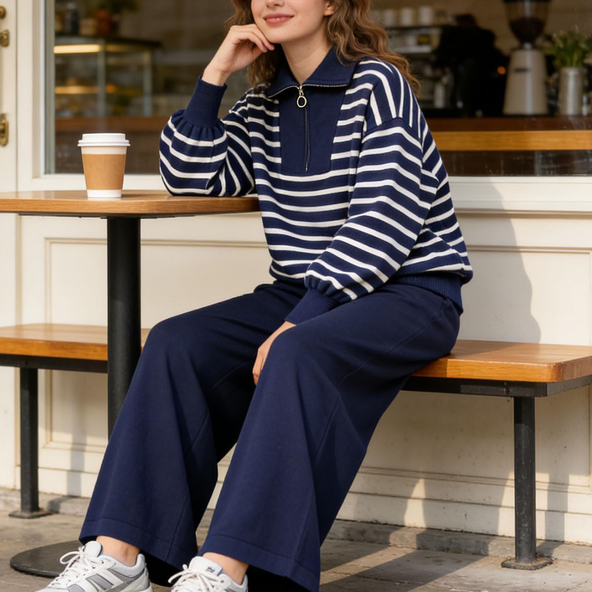 LEO'VASE 2026 Cozy Lounge Sets for Women - Stylish 2 Piece Sets for Women Travel Outfits - Image 3