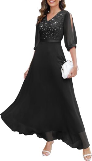 Wedtrend Women’s Sequin Dress...