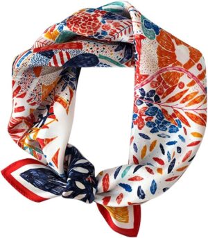 MEISEE 100% Mulberry Silk Scarfs Sm...