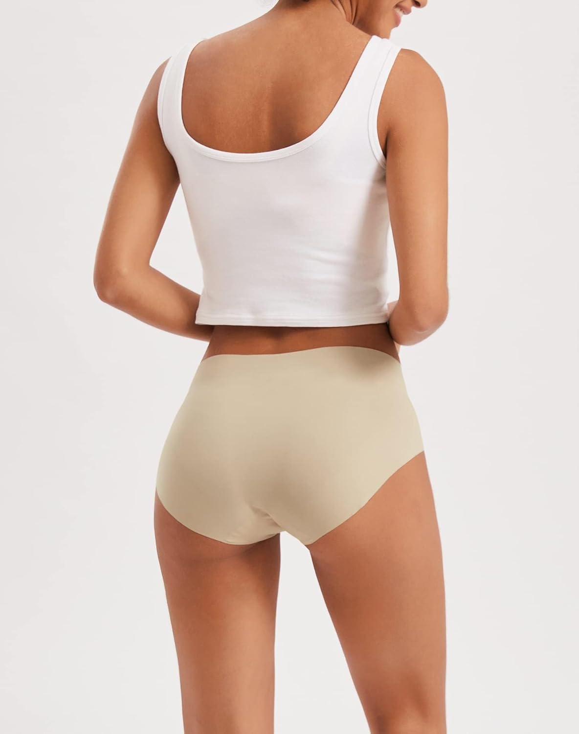 INNERSY Women's Seamless No Show Hipster Panties Invisible Light Underwear 3-Pack - Image 4