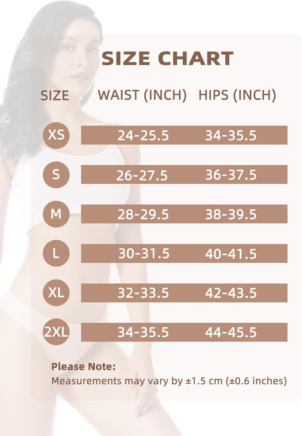 voenxe Seamless Women Underwear Thongs,No Show Ladies Thong,No Line Workout Breathable Comfortable Panties,Soft Undies,5-Pack - Image 8