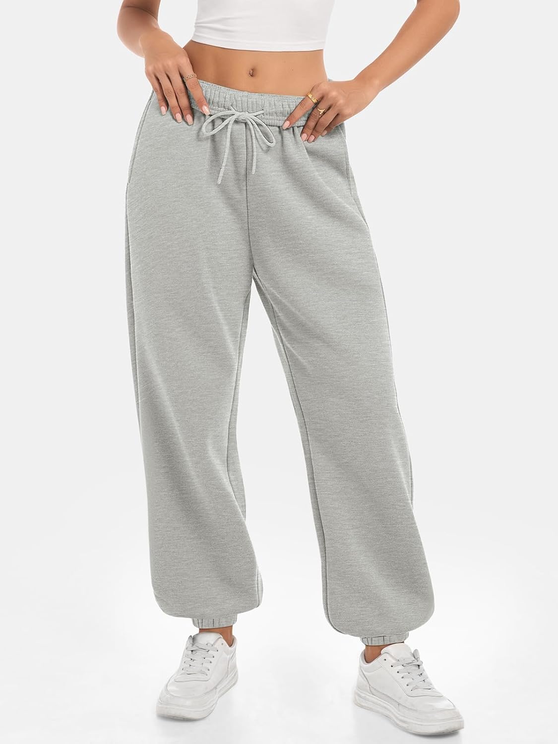 ATHMILE Sweatpants Women Baggy Lounge Pants Workout Gym Active High Waisted Comfy Joggers for Women Fall Clothes 2026 - Image 2