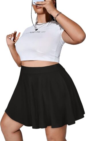 JOELLYUS Plus Size Skirts for Women...