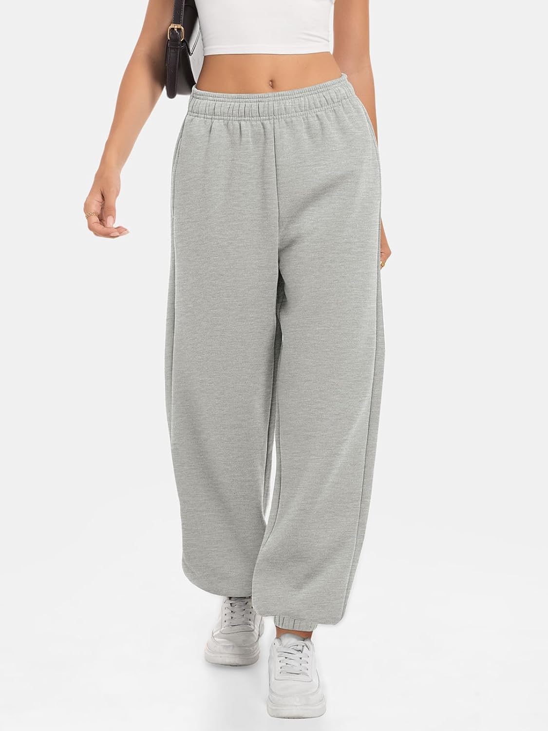 ATHMILE Sweatpants Women Baggy Lounge Pants Workout Gym Active High Waisted Comfy Joggers for Women Fall Clothes 2026 - Image 4