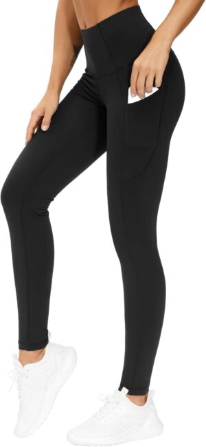 THE GYM PEOPLE Thick High Waist Yog...