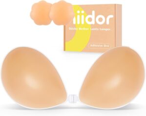 Niidor Adhesive Bra Strapless Ultra...