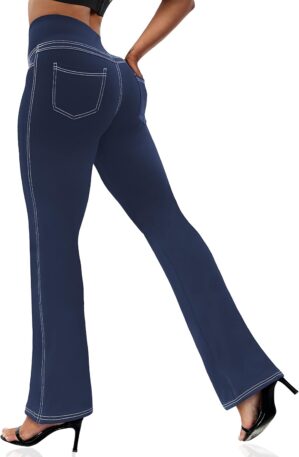 VOOVEEYA Women’s Bootcut Legg...