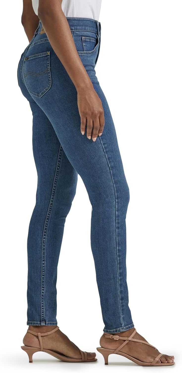 Lee Women's Ultra Lux Comfort with Flex Motion Skinny Leg Jean with Ever Fit - Image 3