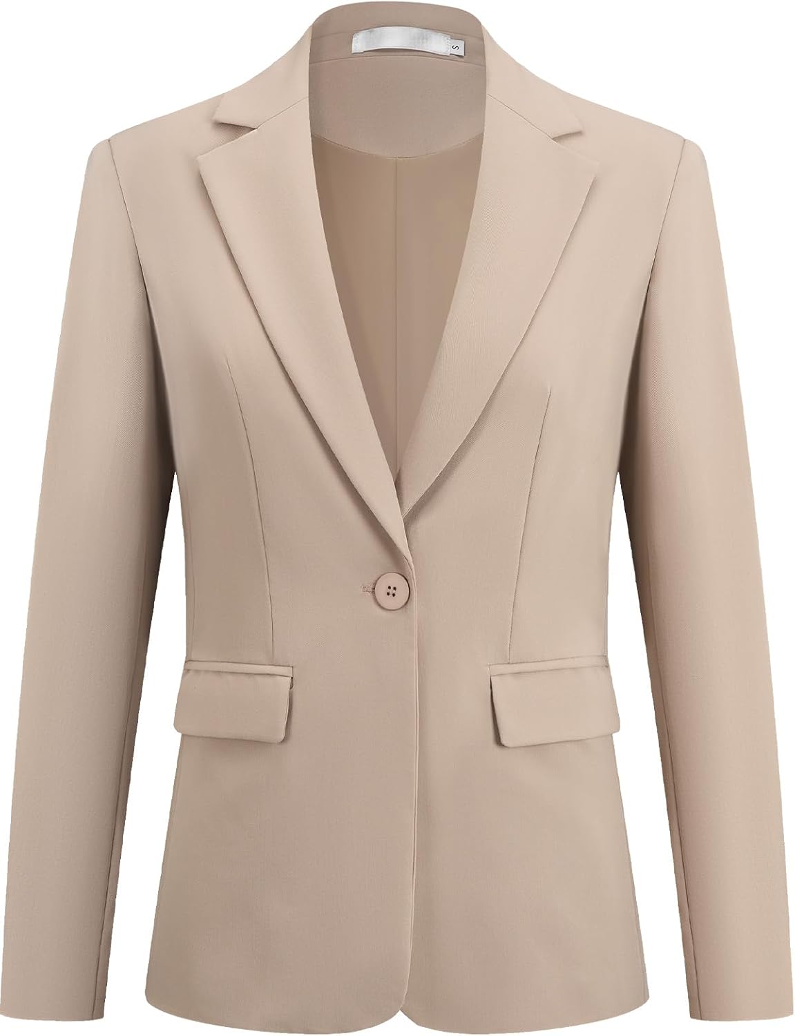 Kelyaa Womens One Button Blazer Casual Open Front Long Sleeve Suit Jackets Business Work Office Blazers - Image 5