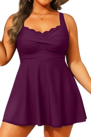 Aqua Eve Plus Size Swim Dress ̵...