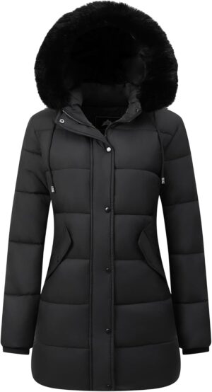 GOLDLADIES Women’s Winter Coa...