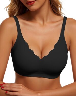 Womens Wireless Bras Push Up Bralet...