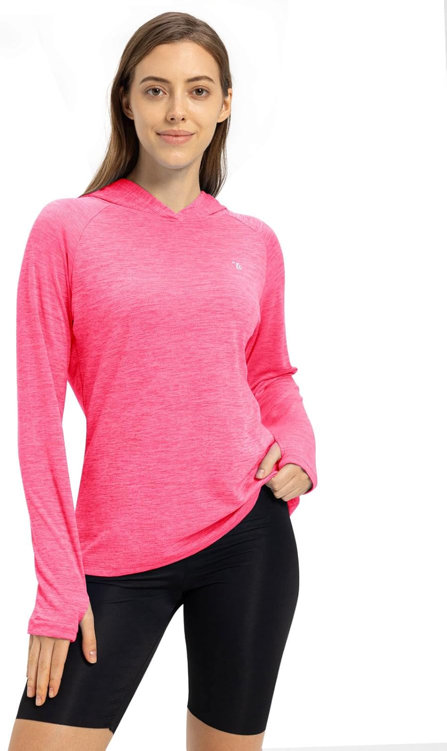 TBMPOY Womens UPF 50+ Sun Protection Hoodie Shirt Long Sleeve Fishing Hiking Outdoor UV Shirt Lightweight - Image 5