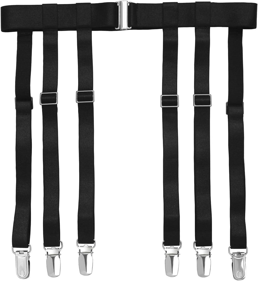 GARGALA Garter belt for Women Simplicity Sexy Socks Suspender for Thigh High Stockings with 4/6 Metal Clips