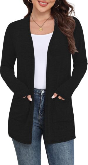Yincro Womens Lightweight Cardigan ...