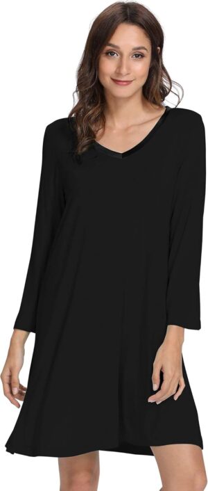 GYS Womens Bamboo Viscose Nightgown...