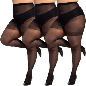 LADYFAN 3 Pairs Plus Size Women’s...