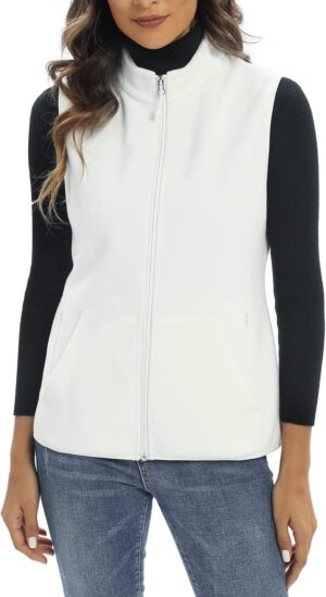 Xeoxarel Women’s Fleece Vest ...