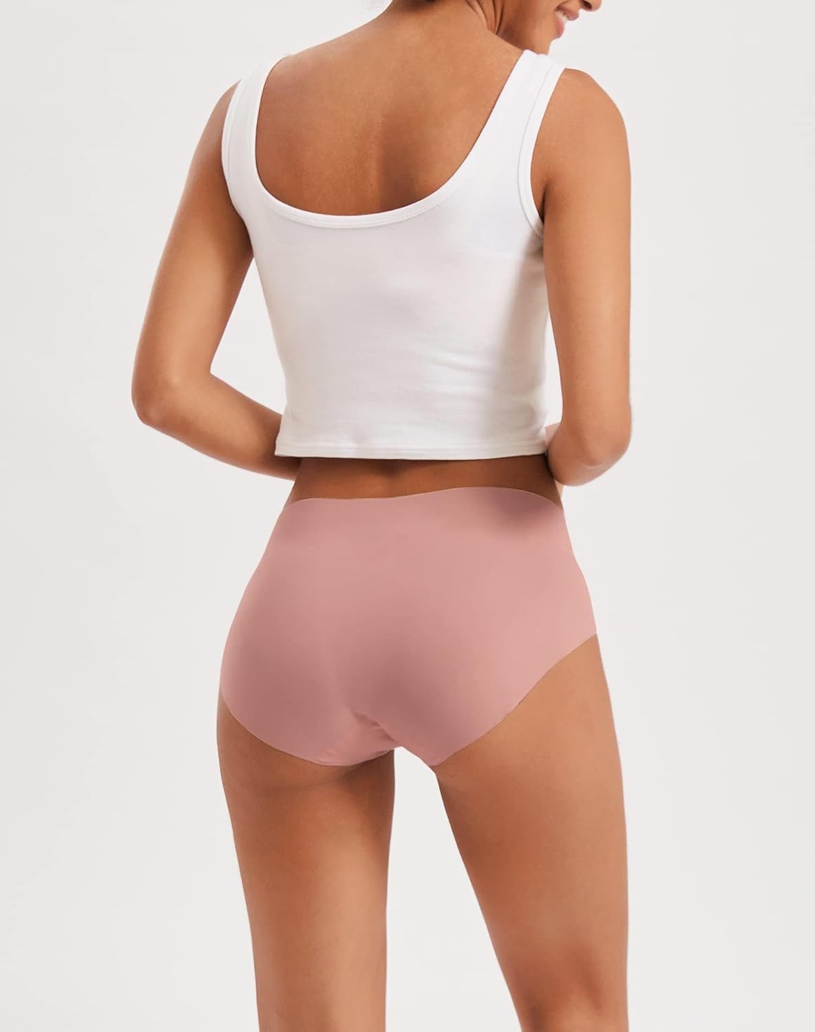 INNERSY Women's Seamless No Show Hipster Panties Invisible Light Underwear 3-Pack - Image 4