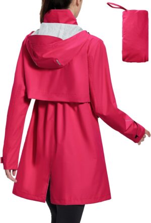 baleaf Women’s Long Rain Coat...