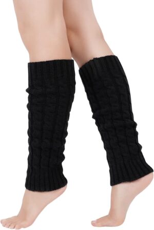 Junely Leg Warmers for Women 80s Ca...