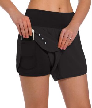 Ksmien Women’s 2 in 1 Running...