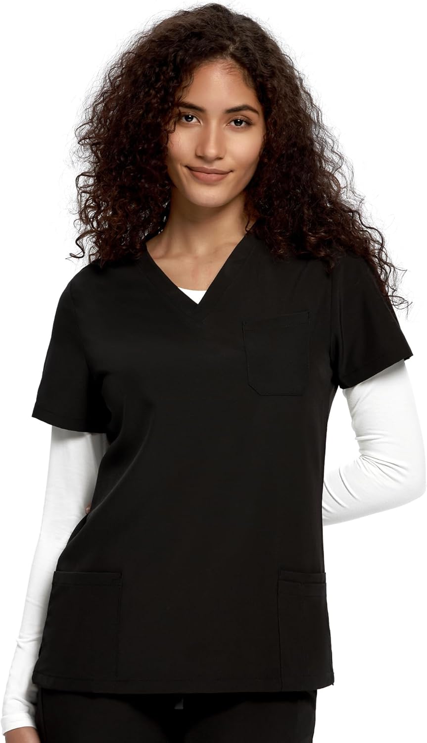 COZYFIT Underscrub Long Sleeve Women - Crew Neck Scrubs Undershirts for Nurse with Soft Fabric - Image 5