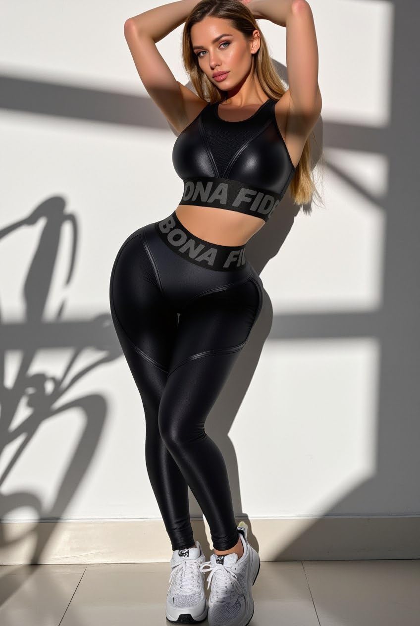 Bona Fide Butt Lifting Leggings for Women - Scrunch Butt Leggings High Waisted Tummy Control - Gym Workout Yoga Pants - Image 6