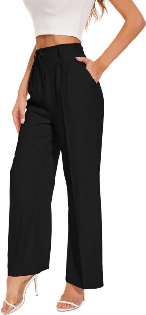 FUNYYZO Wide Leg Pants Women’...