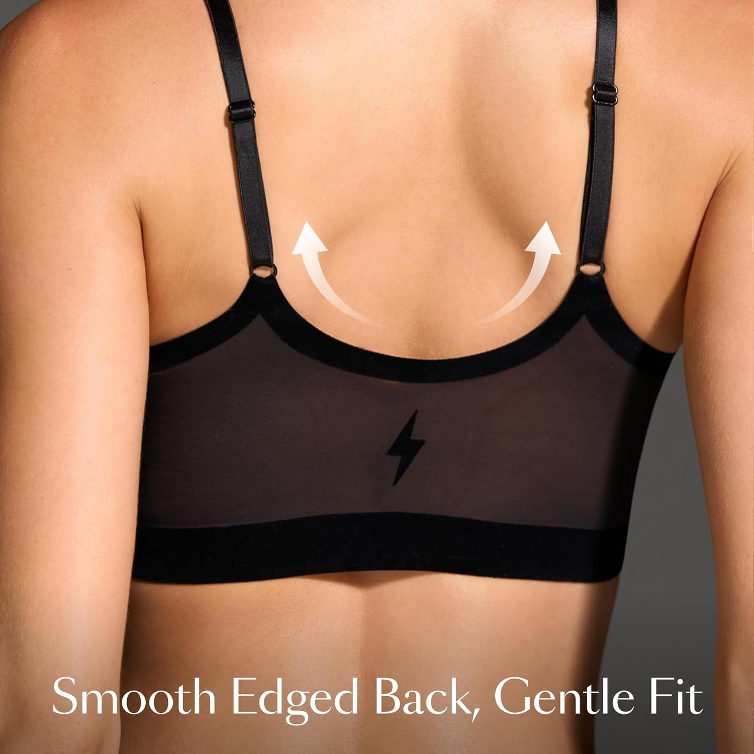 EBY Seamless Support Bralette with Adjustable Straps, Bralettes for Women, Wireless Bra for Women - Image 4
