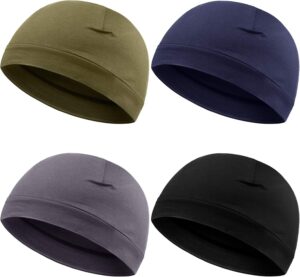 Syhood 4 Pcs Cotton Skull Caps for ...