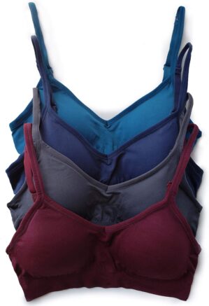 Kalon Women’s 4 Pack Demi Padded ...