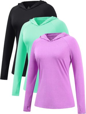 Femdouce 3 Pack UPF 50+ Sun Protect...