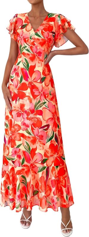 PRETTYGARDEN Floral Dress for Women...