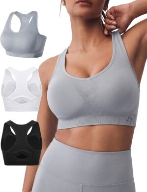 FITTIN Racerback Sports Bras for Wo...
